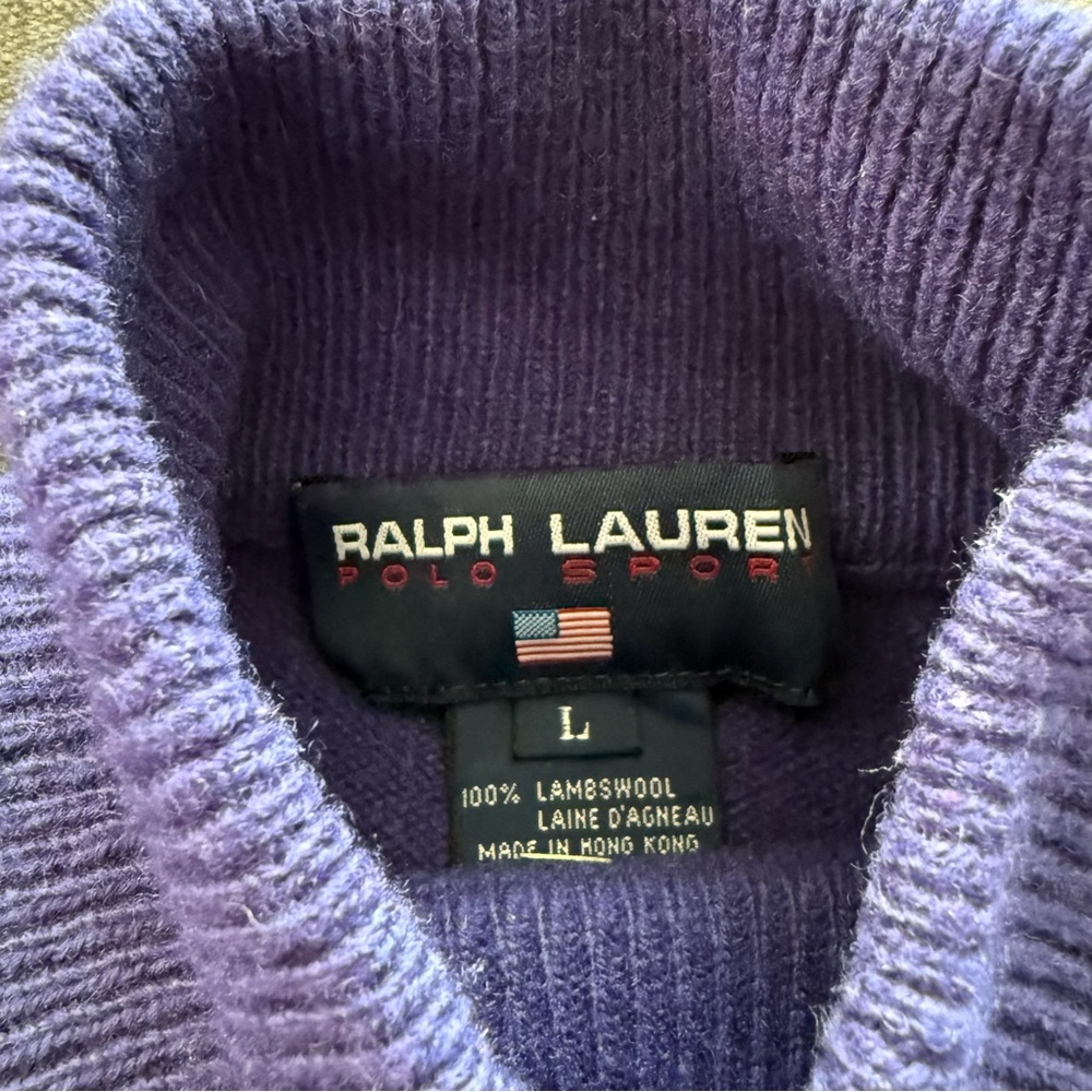 Polo Sport Ralph Lauren Purple Sweater - Picture 2 of 5